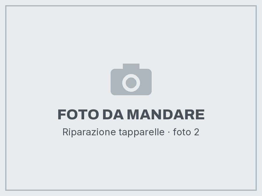 Riparazione tapparelle: foto da mandare